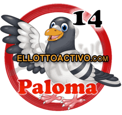 Imagen animalito Paloma de Lotto Activo