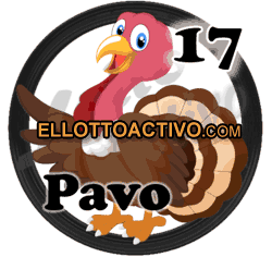 Imagen animalito Pavo de Lotto Activo