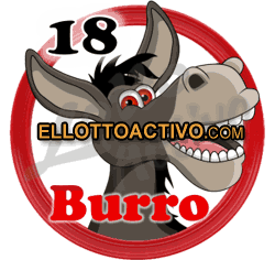 Imagen animalito Burro de Lotto Activo