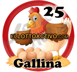 Imagen animalito Gallina de Lotto Activo