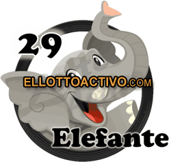 Imagen animalito Elefante de Lotto Activo
