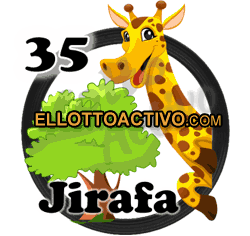 Imagen animalito Jirafa de Lotto Activo